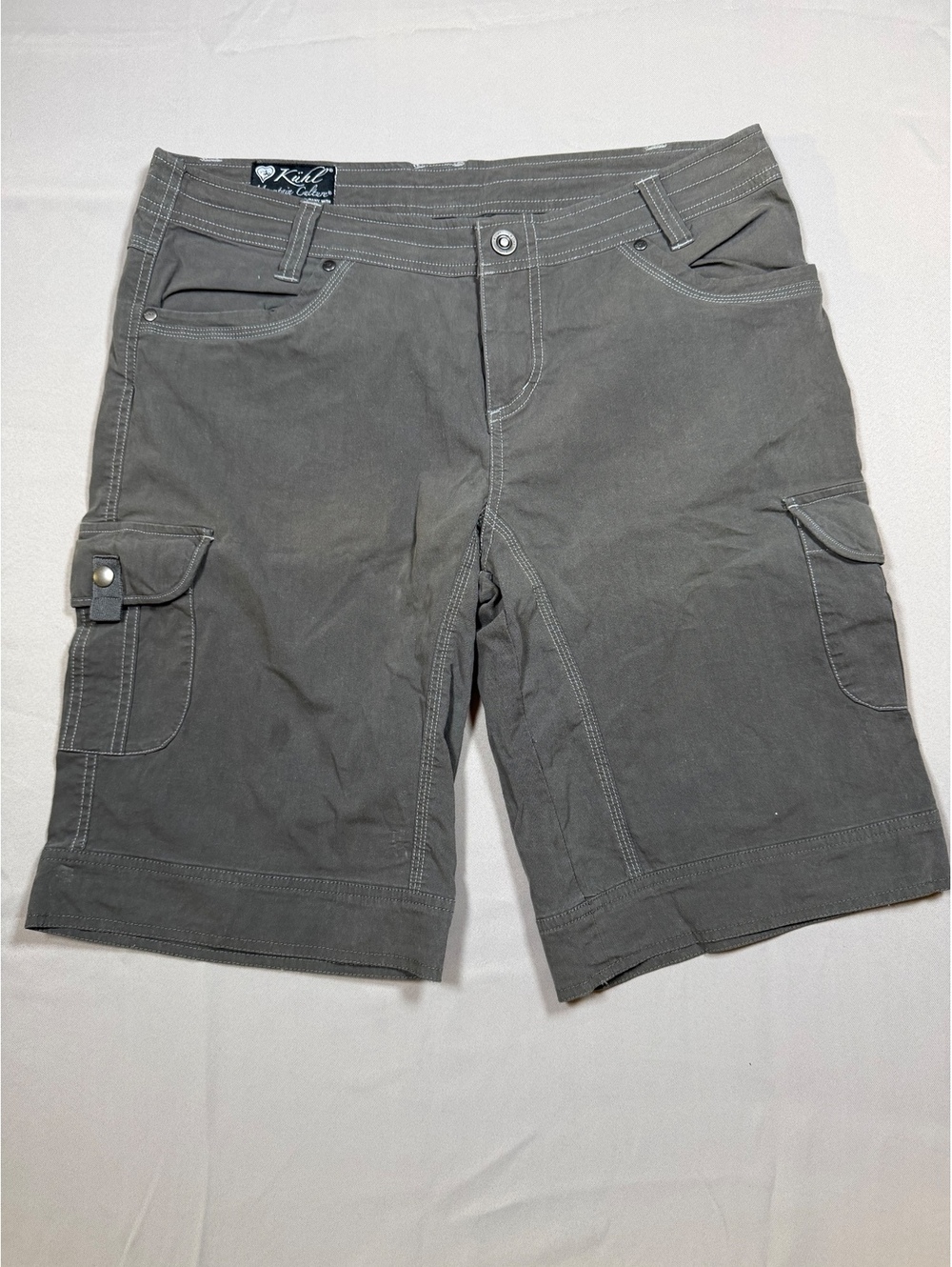 Kuhl gray cargo shorts